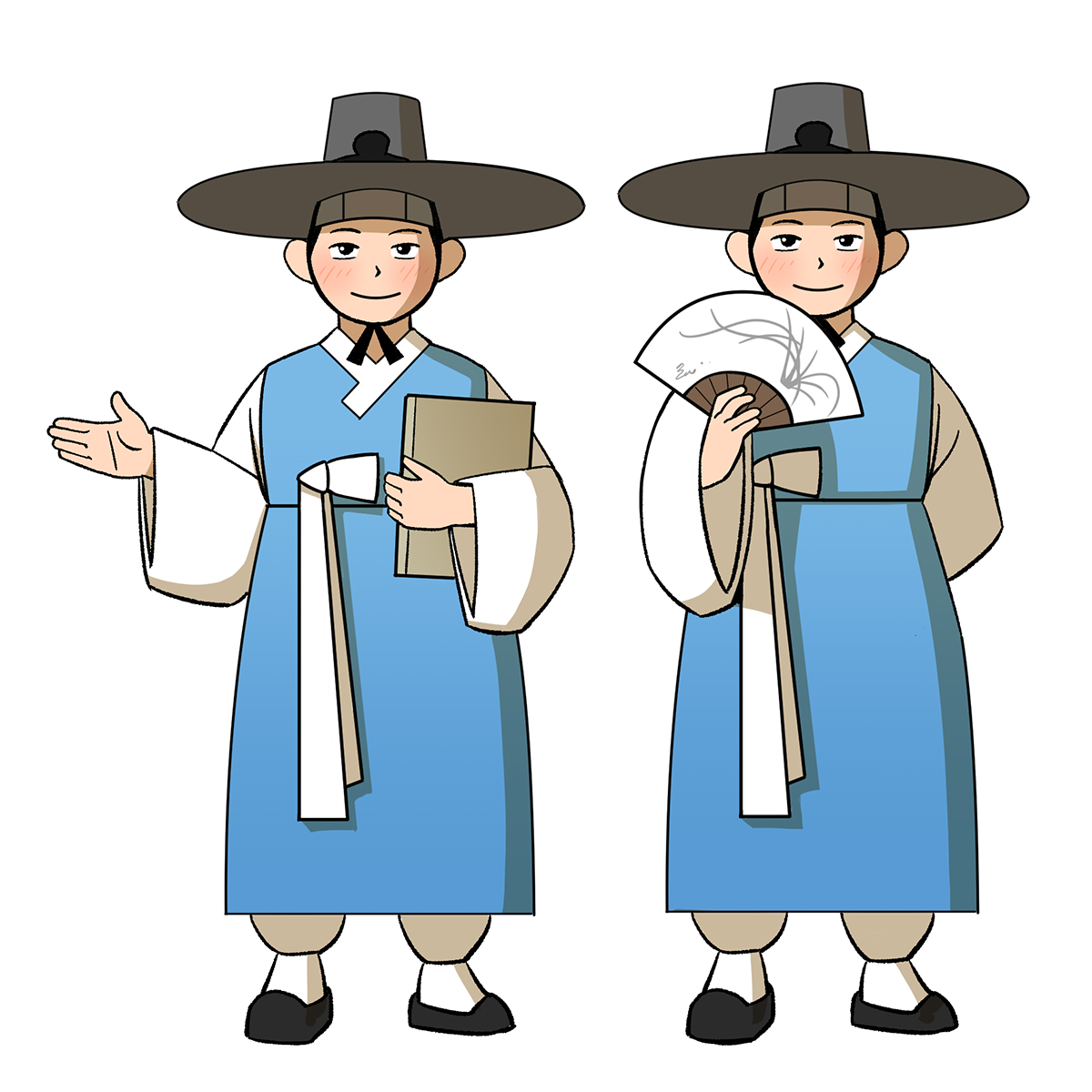 선비촌 캐릭터 제작